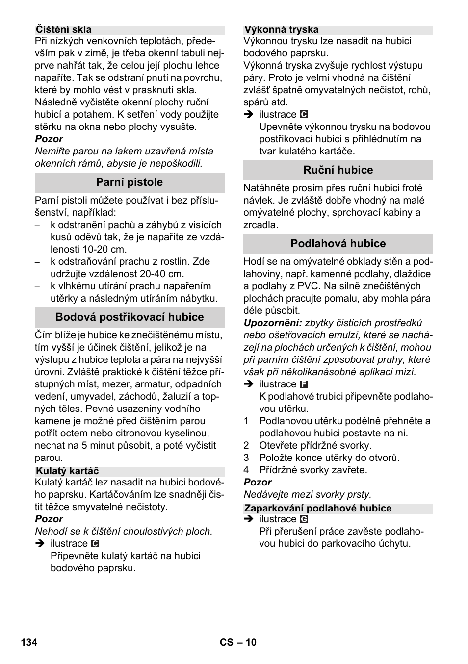 Karcher SC 3-000 User Manual | Page 134 / 246