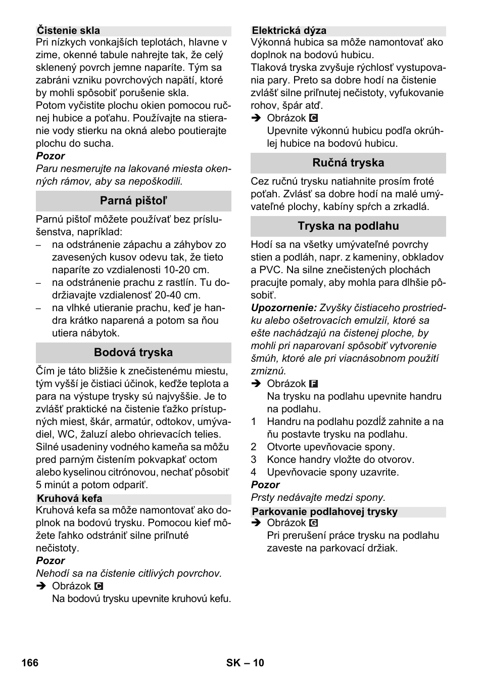 Karcher SC 3-000 User Manual | Page 166 / 246