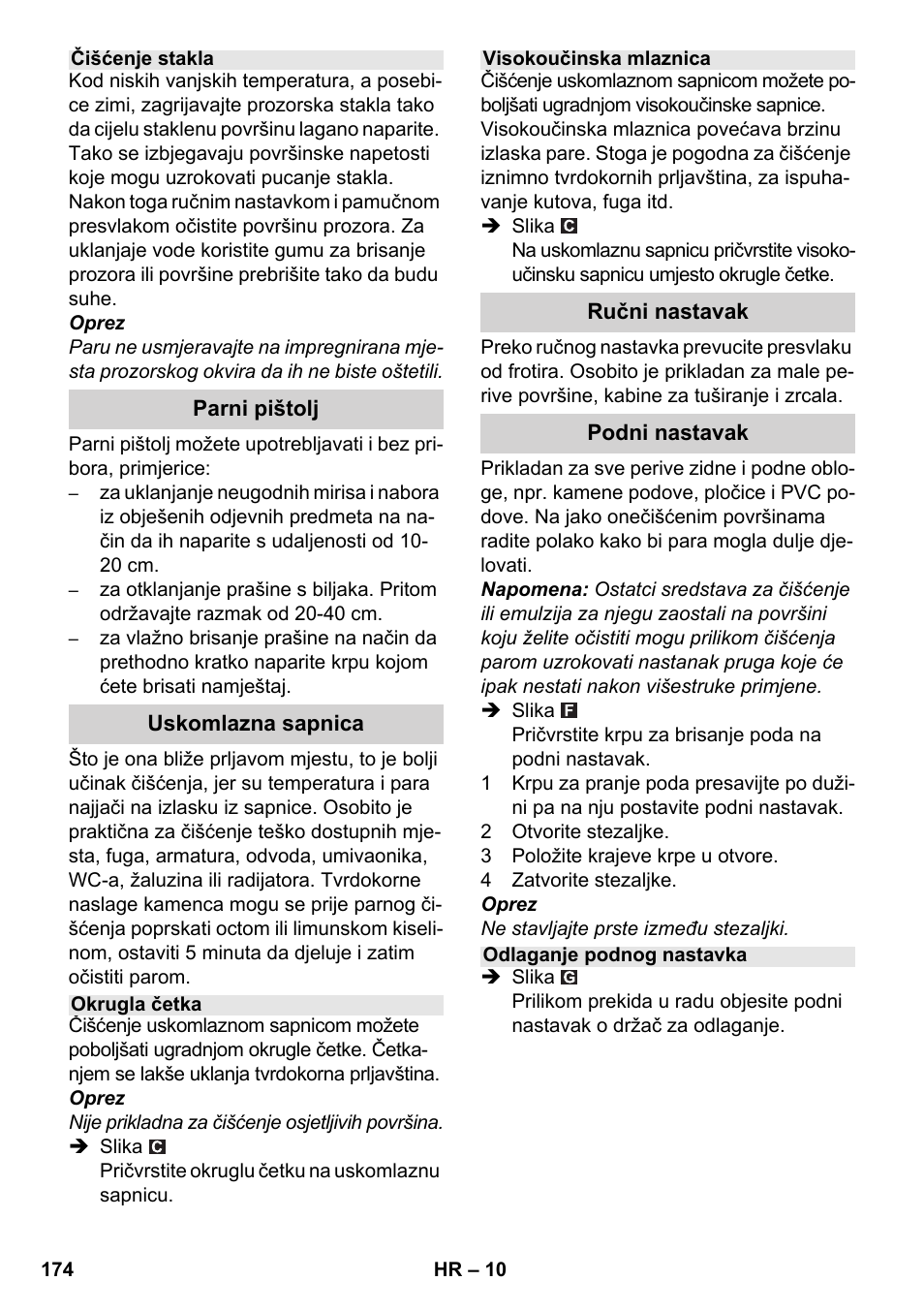 Karcher SC 3-000 User Manual | Page 174 / 246