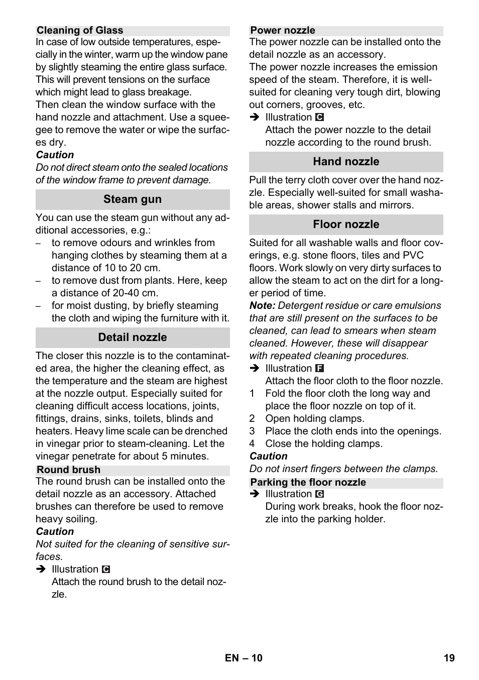 Karcher SC 3-000 User Manual | Page 19 / 246