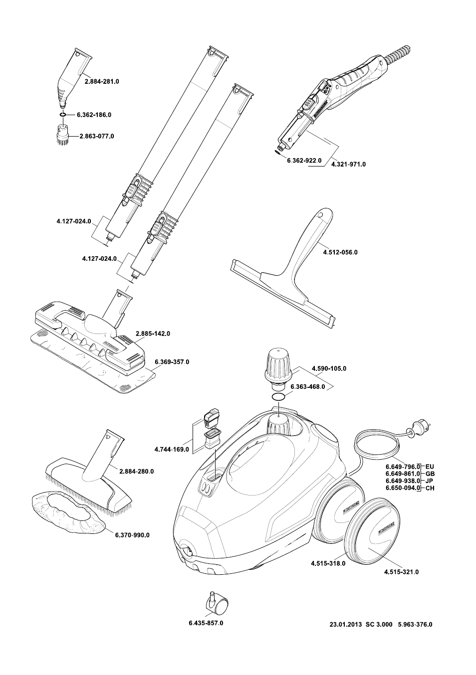 Karcher SC 3-000 User Manual | Page 245 / 246