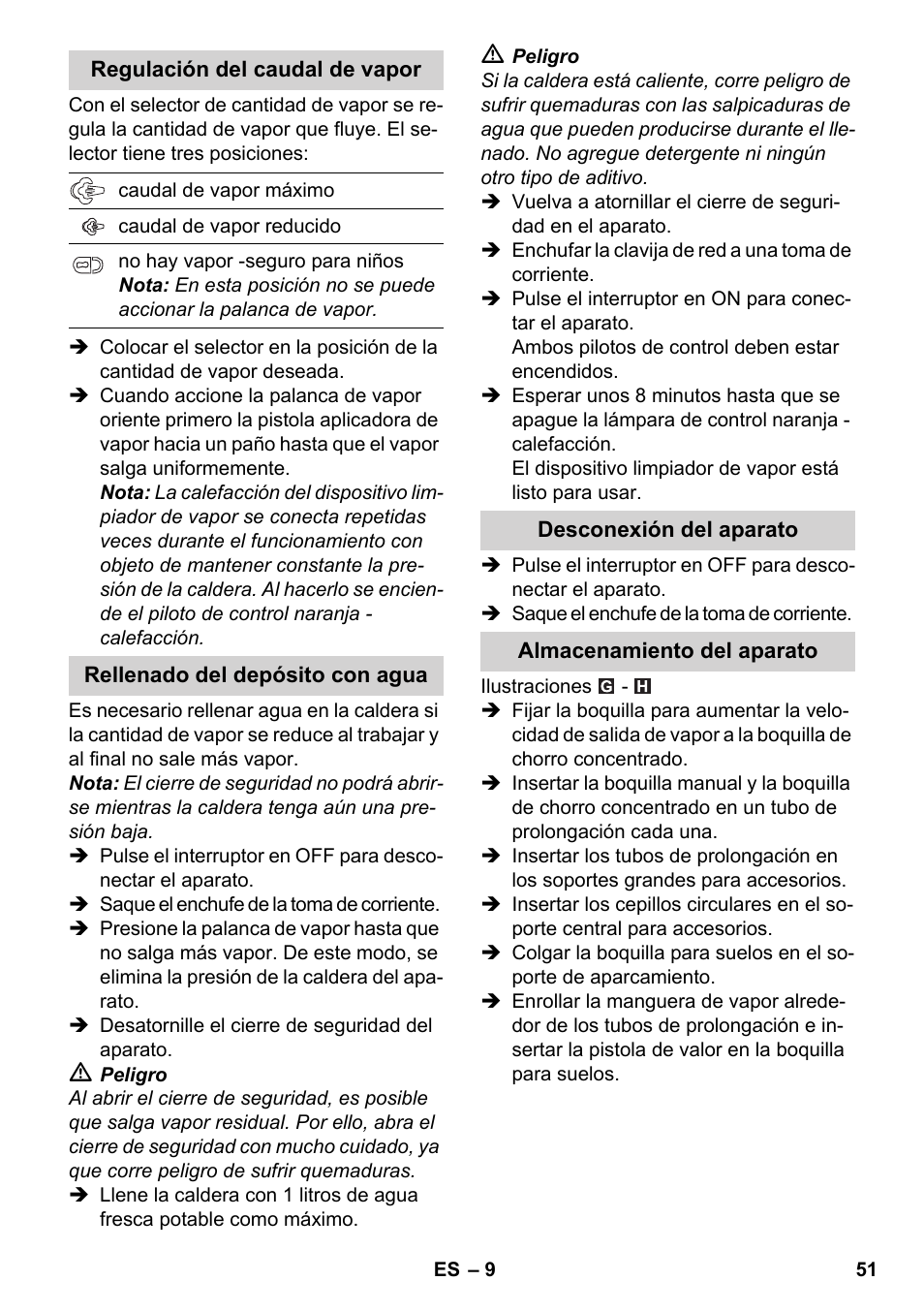 Karcher SC 3-000 User Manual | Page 51 / 246