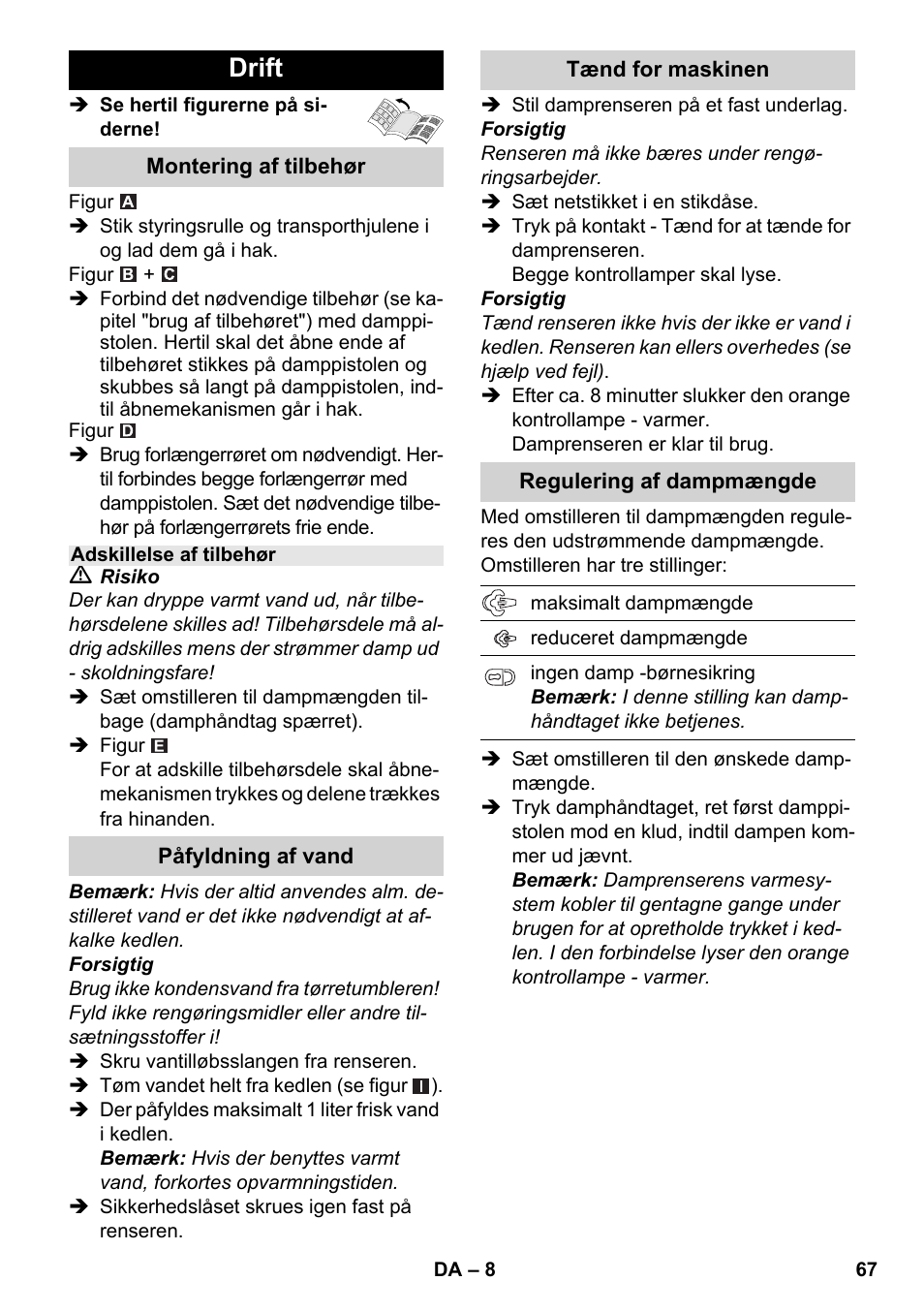 Drift | Karcher SC 3-000 User Manual | Page 67 / 246