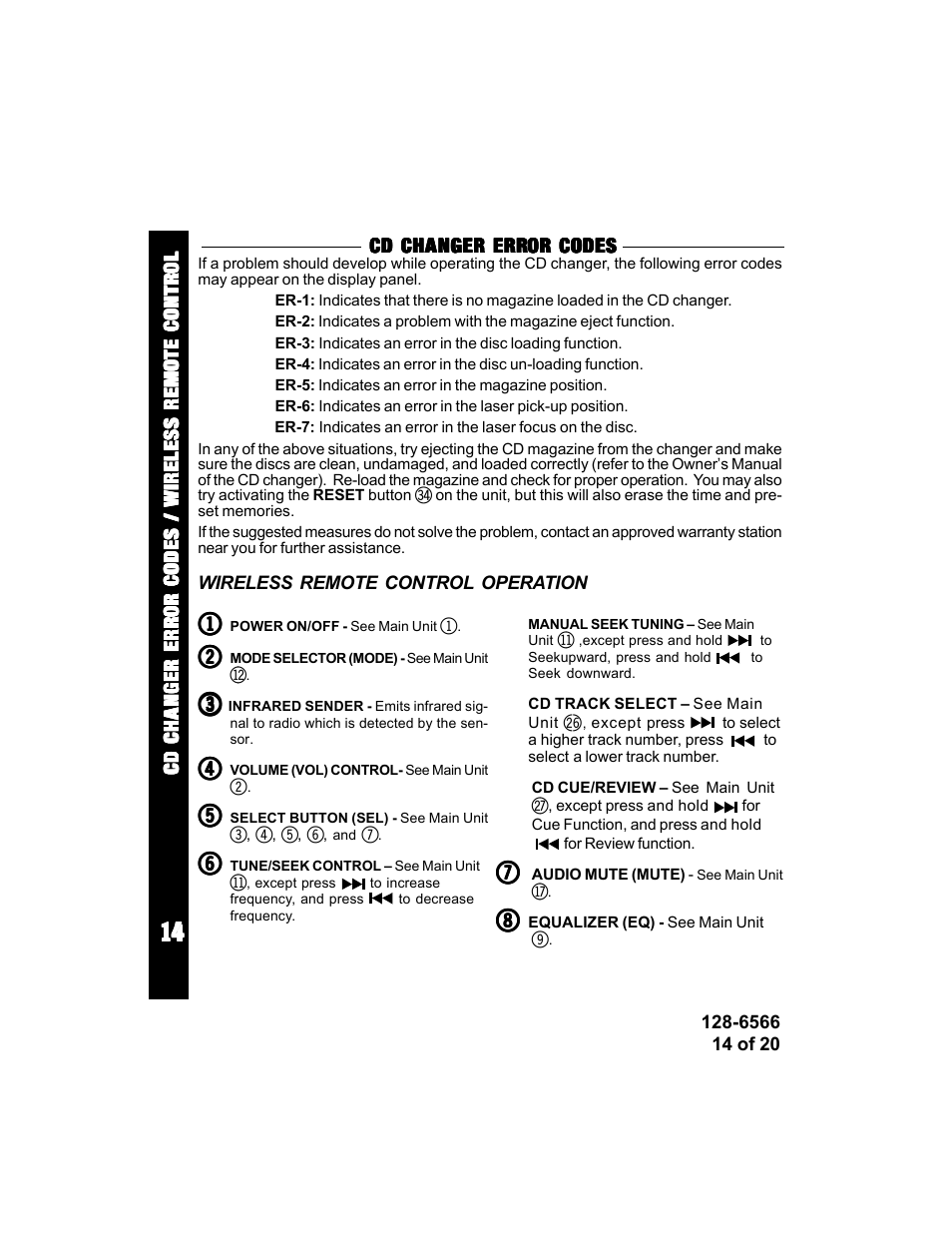Audiovox Rampage ACD95 User Manual | Page 14 / 20