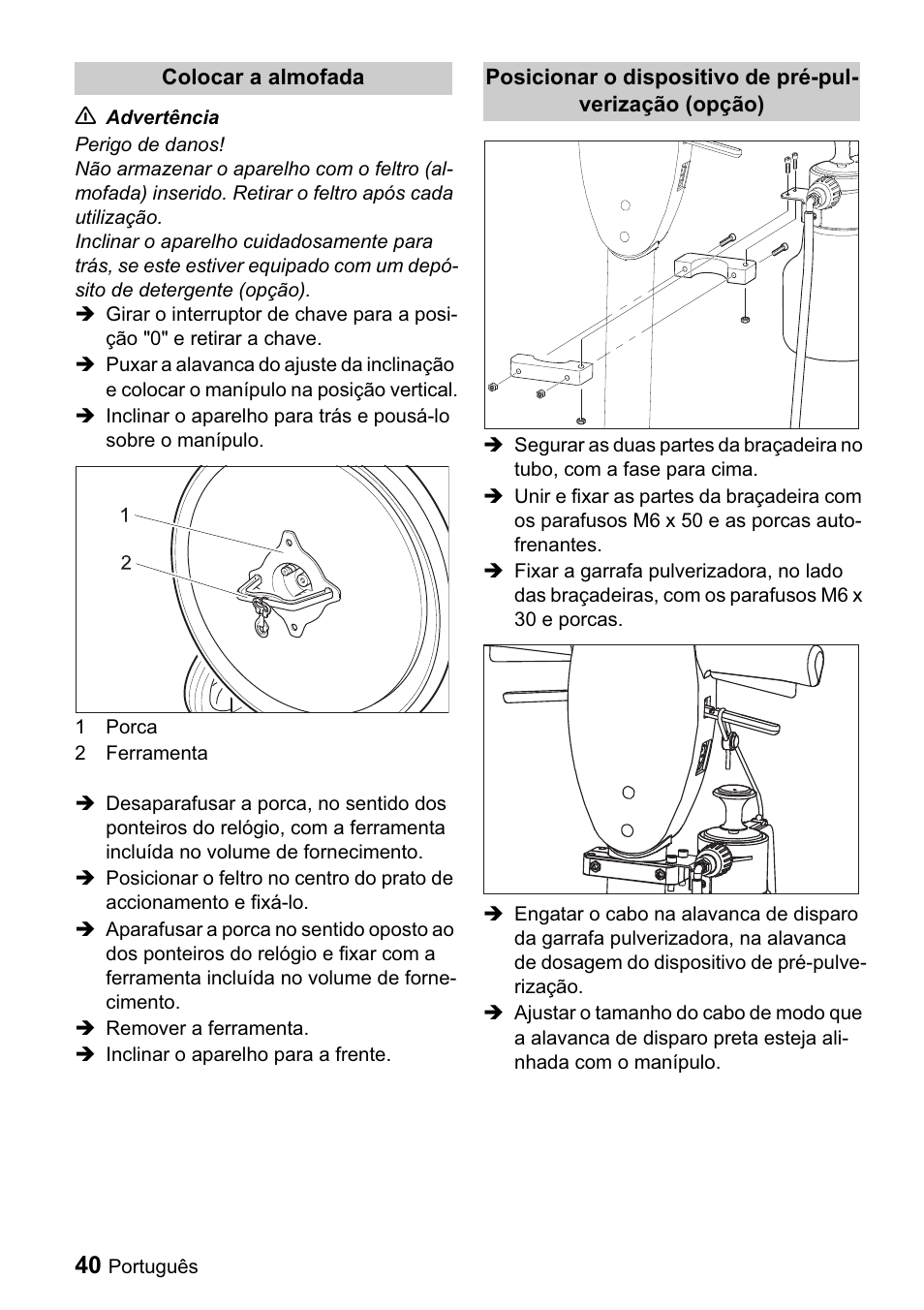 Karcher BDP 43-1500 C Bp User Manual | Page 40 / 132