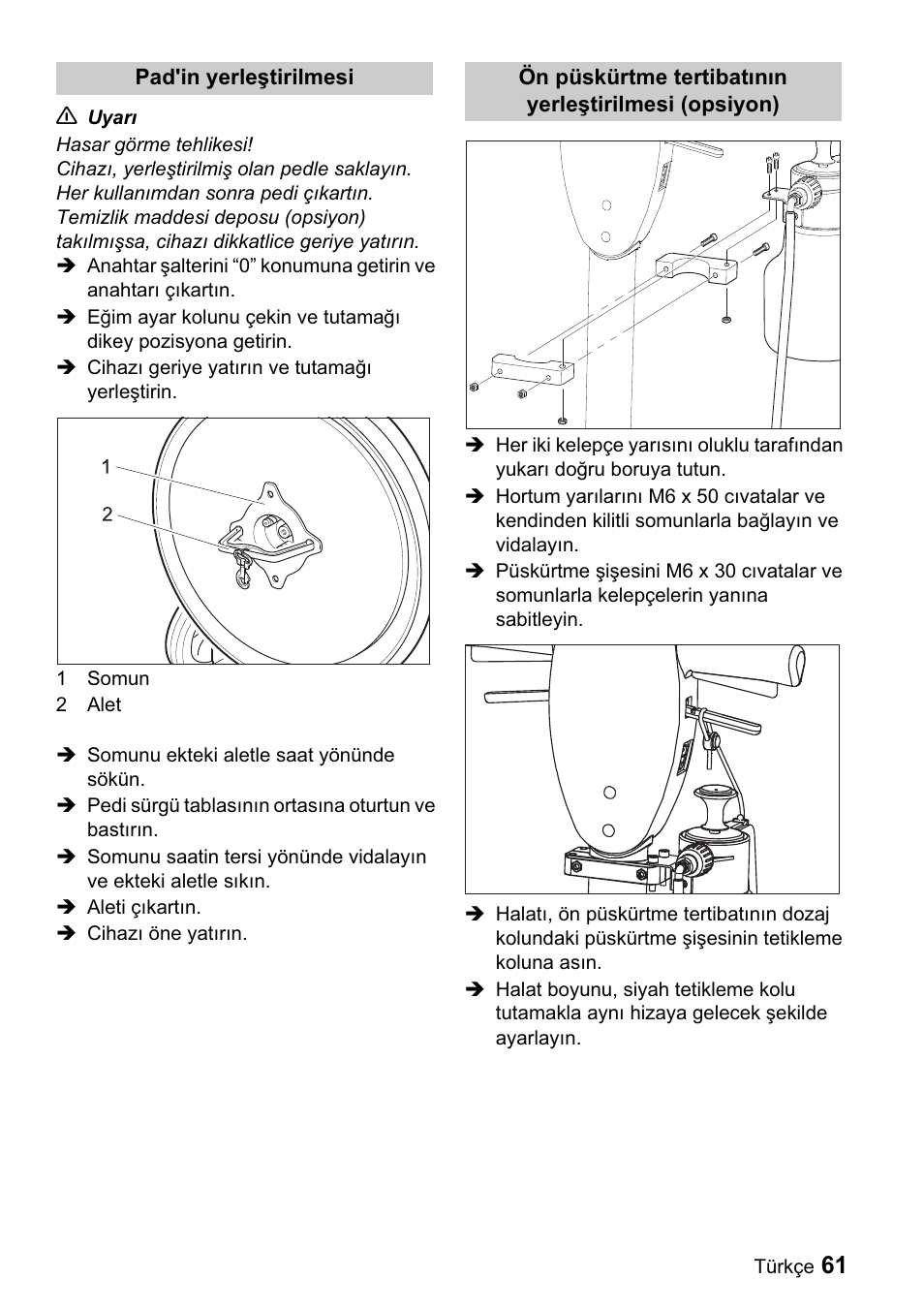 61 ṇ | Karcher BDP 43-1500 C Bp User Manual | Page 61 / 132