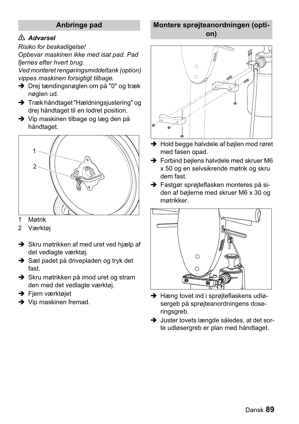 89 ṇ | Karcher BDP 43-1500 C Bp User Manual | Page 89 / 132
