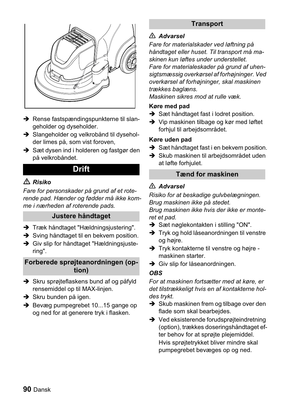 Drift | Karcher BDP 43-1500 C Bp User Manual | Page 90 / 132