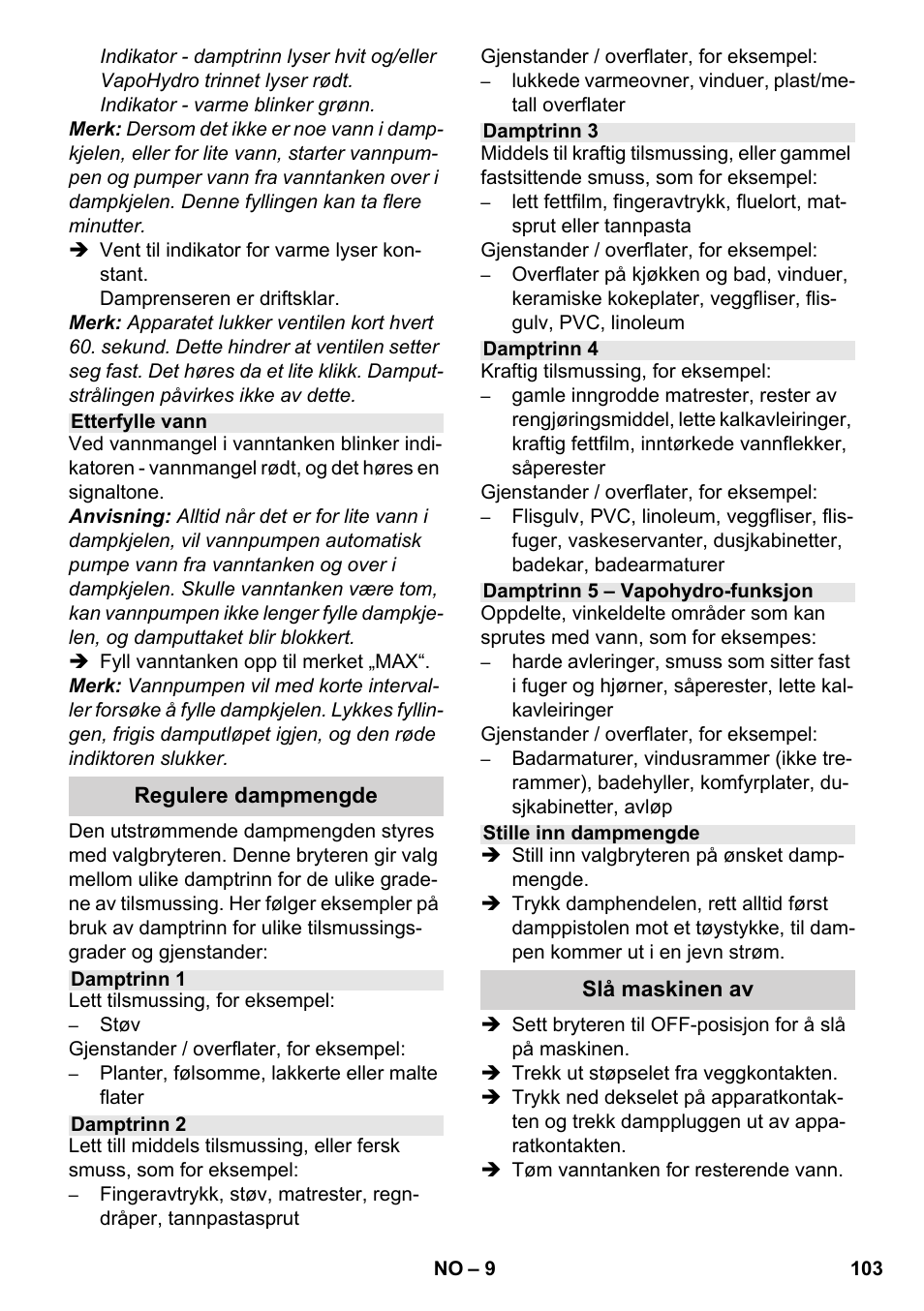 Karcher SC 6-800 C User Manual | Page 103 / 342