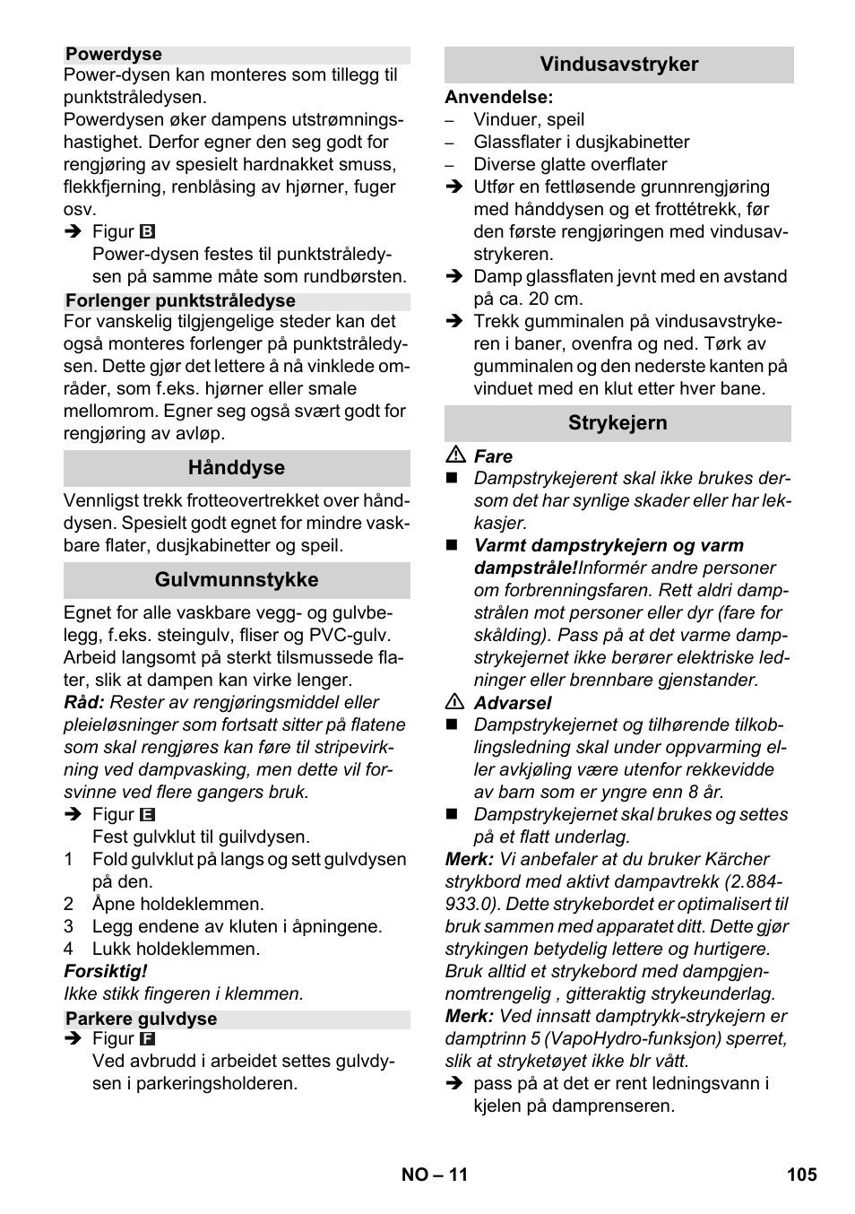 Karcher SC 6-800 C User Manual | Page 105 / 342