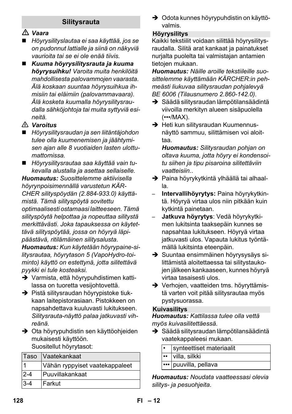 Karcher SC 6-800 C User Manual | Page 128 / 342