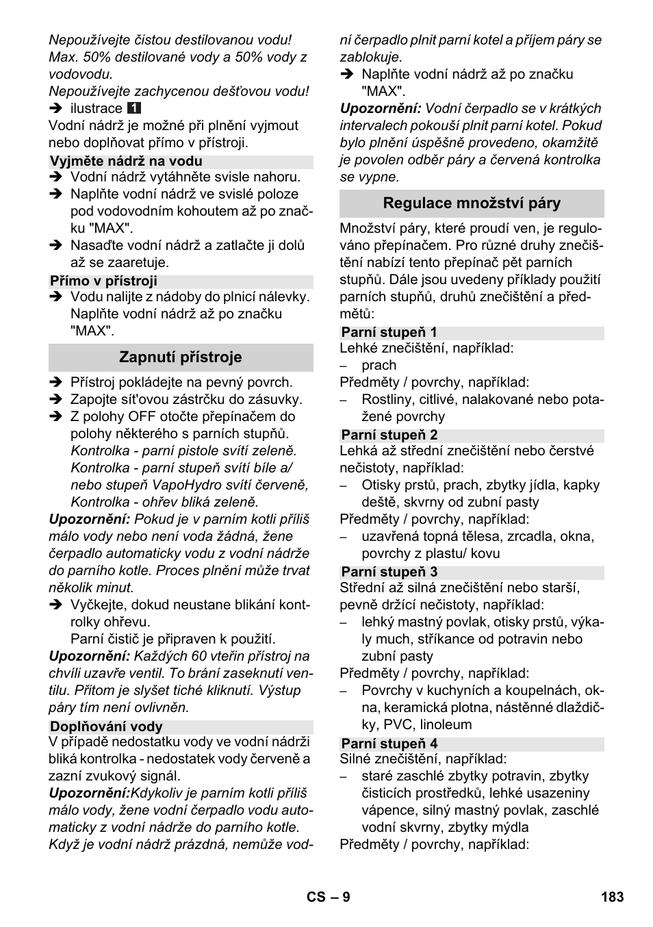 Karcher SC 6-800 C User Manual | Page 183 / 342