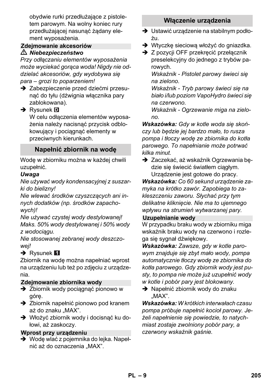 Karcher SC 6-800 C User Manual | Page 205 / 342