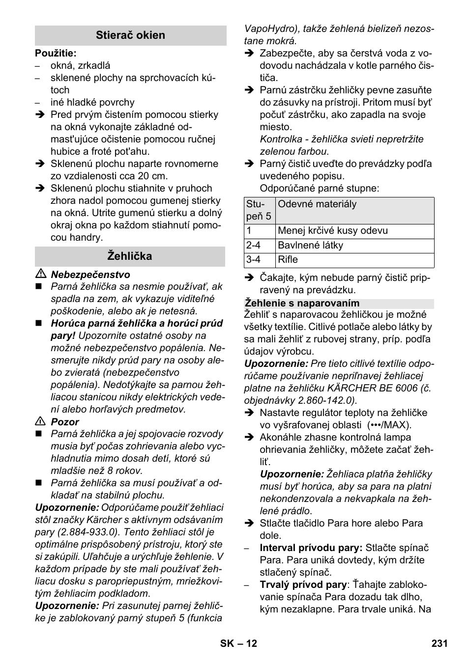 Karcher SC 6-800 C User Manual | Page 231 / 342