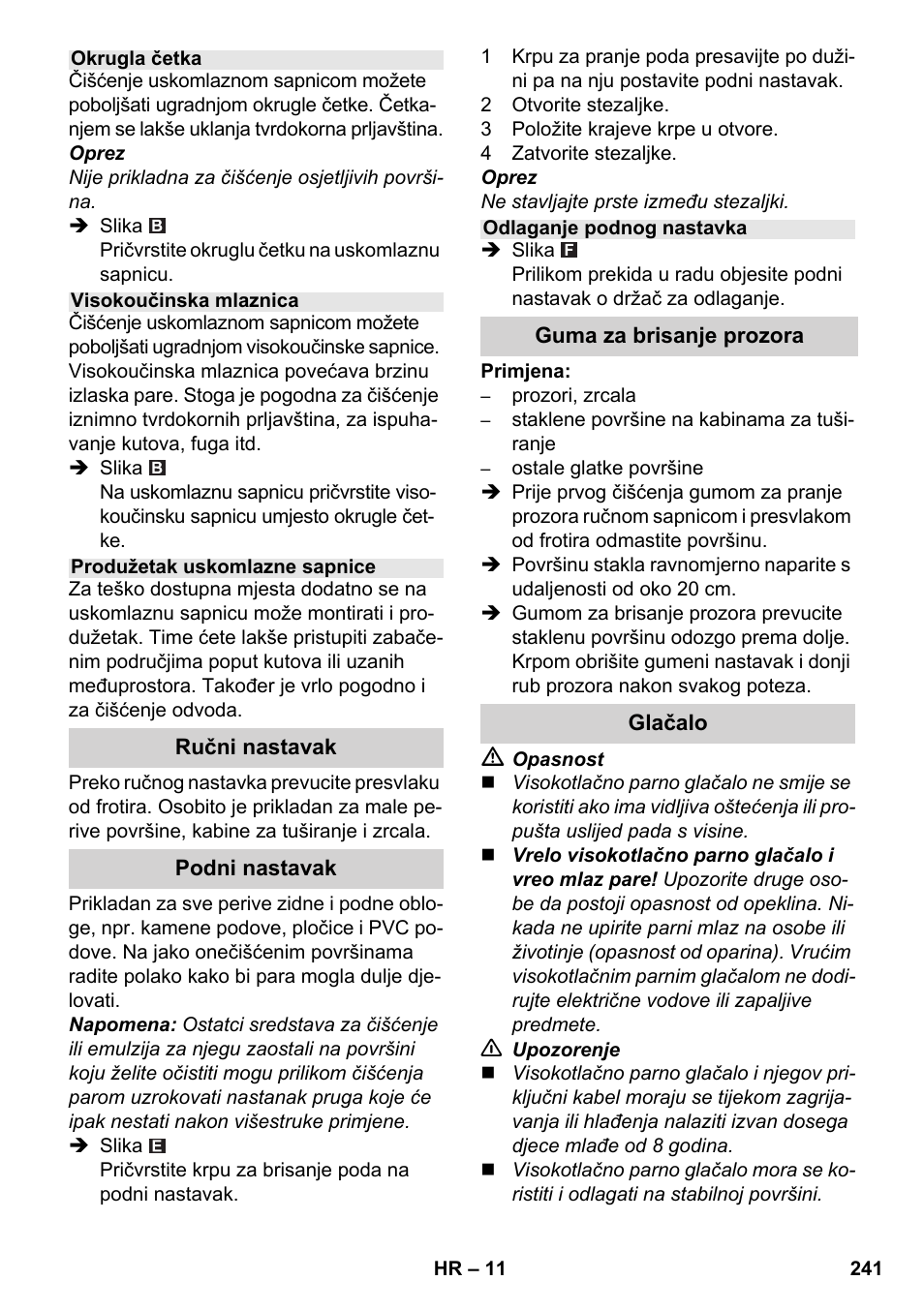 Karcher SC 6-800 C User Manual | Page 241 / 342