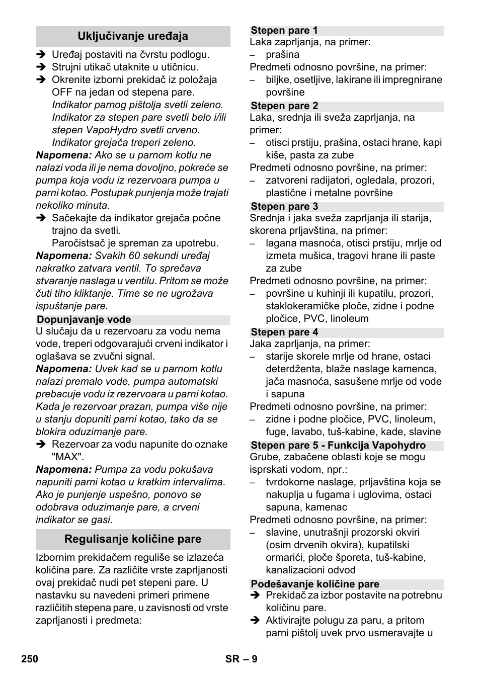 Karcher SC 6-800 C User Manual | Page 250 / 342