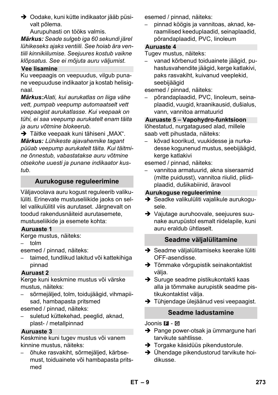 Karcher SC 6-800 C User Manual | Page 273 / 342