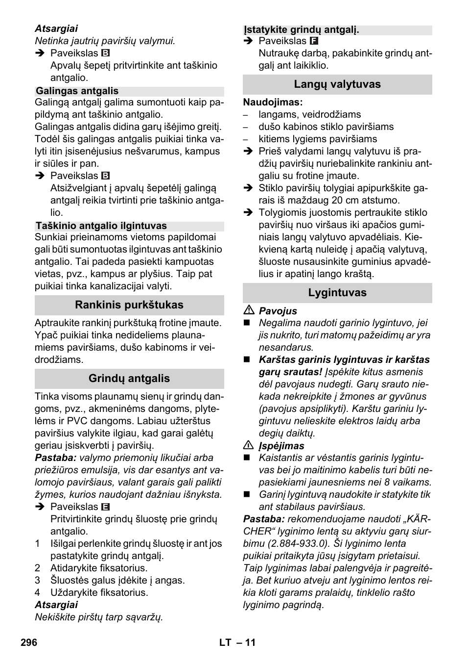 Karcher SC 6-800 C User Manual | Page 296 / 342