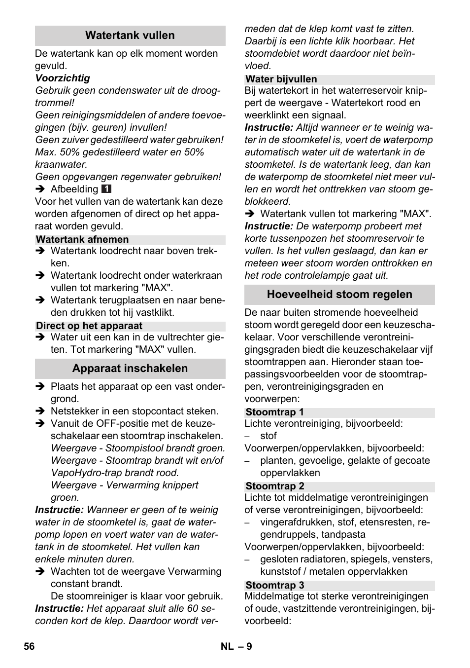 Karcher SC 6-800 C User Manual | Page 56 / 342