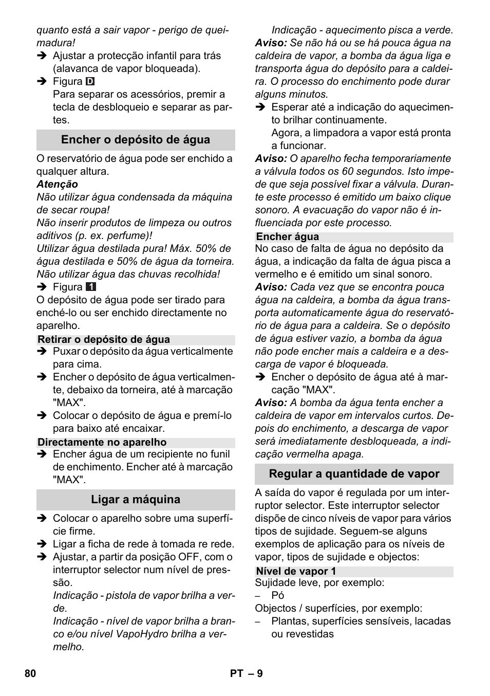 Karcher SC 6-800 C User Manual | Page 80 / 342