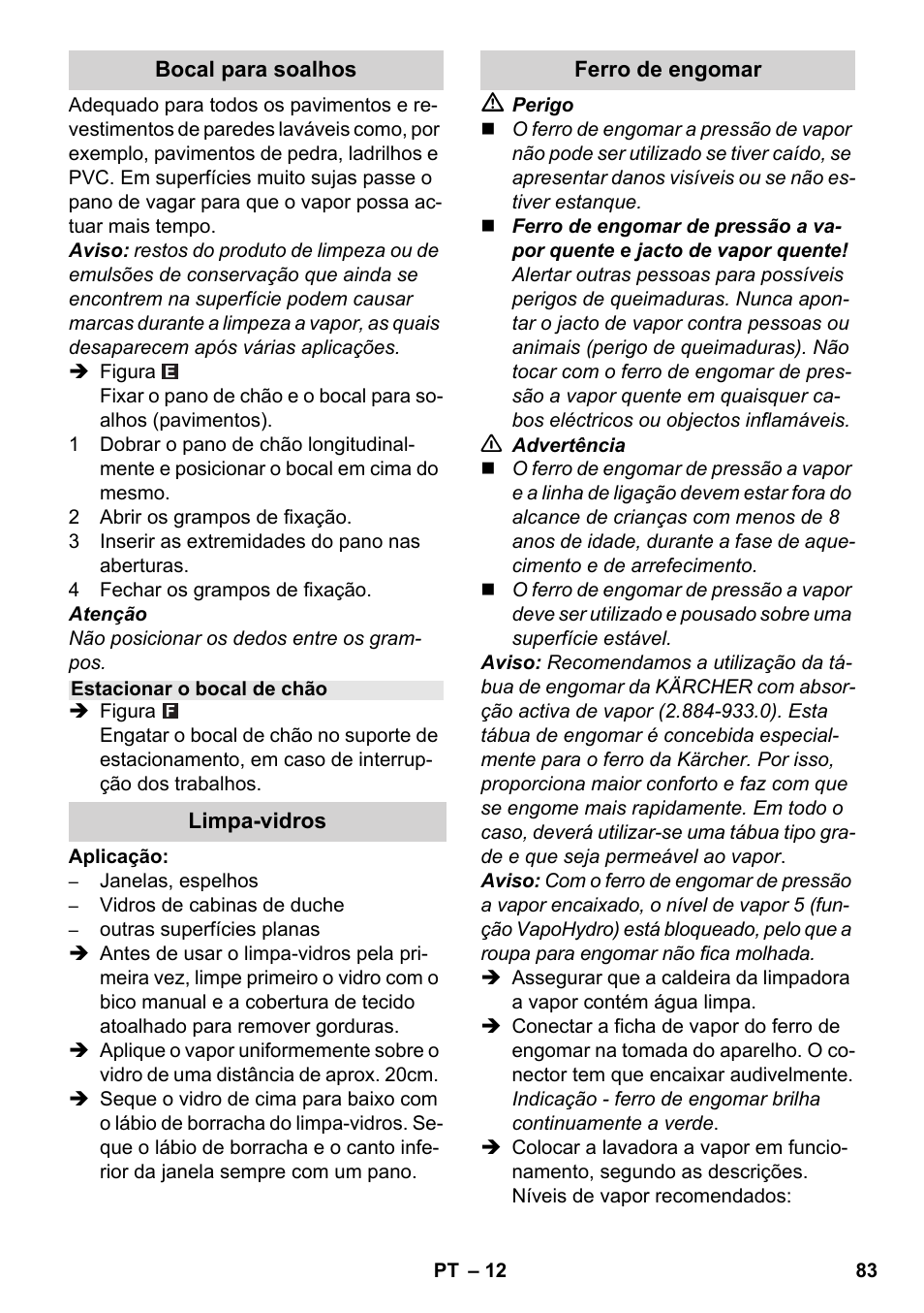Karcher SC 6-800 C User Manual | Page 83 / 342