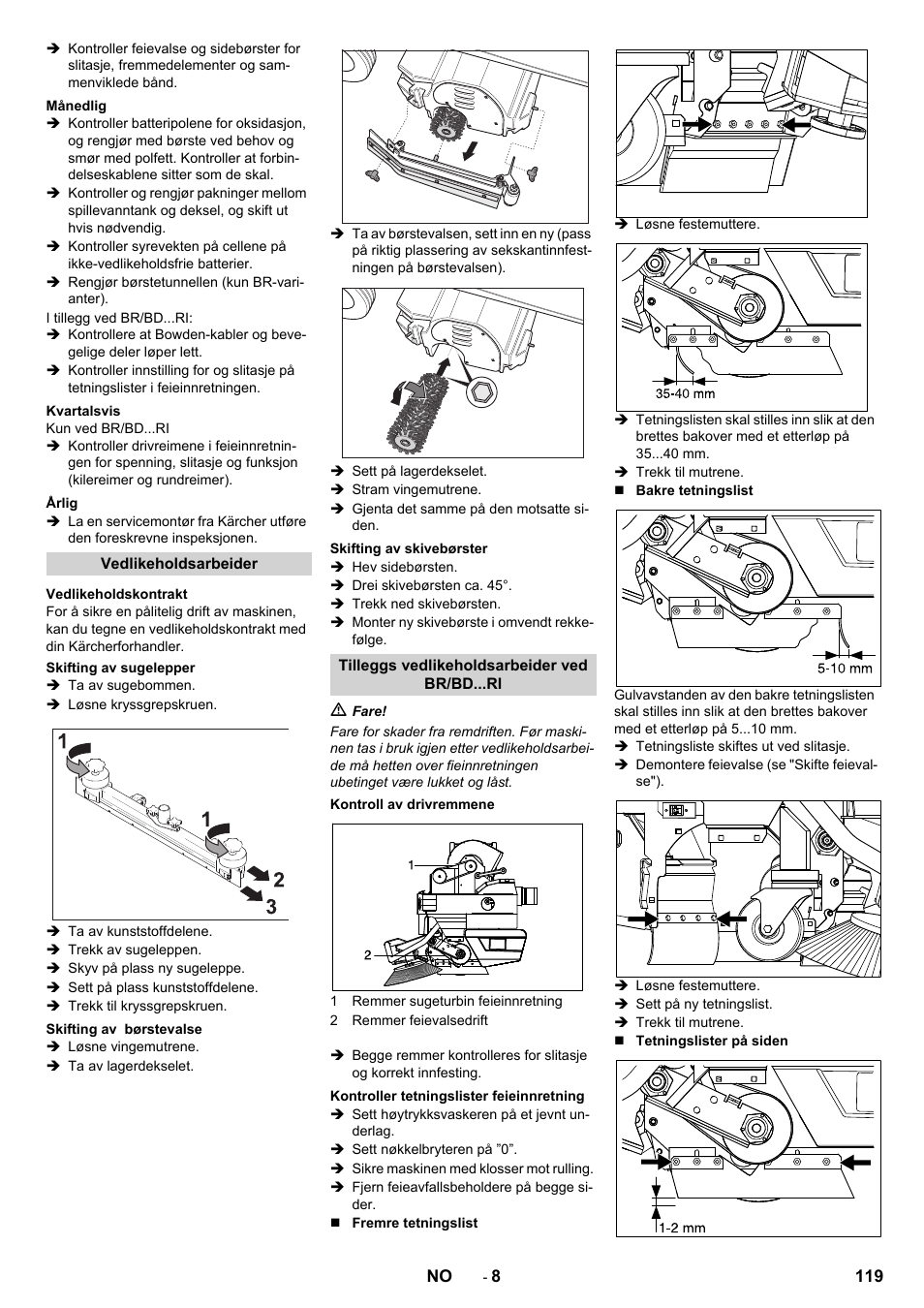 Karcher BD 100-250 R I Bp User Manual | Page 119 / 370