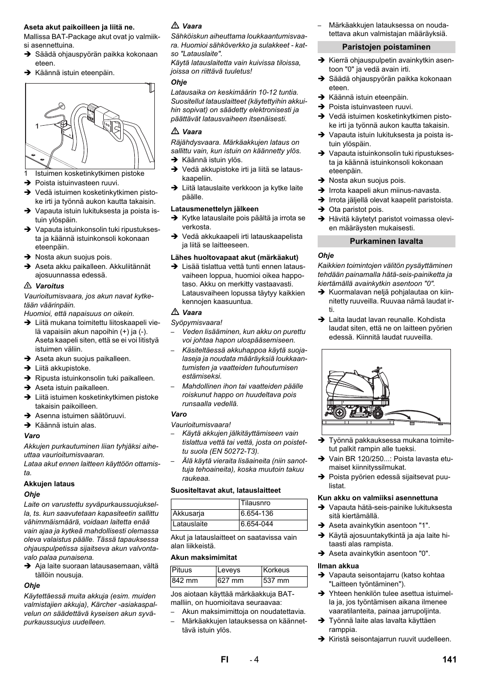 Karcher BD 100-250 R I Bp User Manual | Page 141 / 370