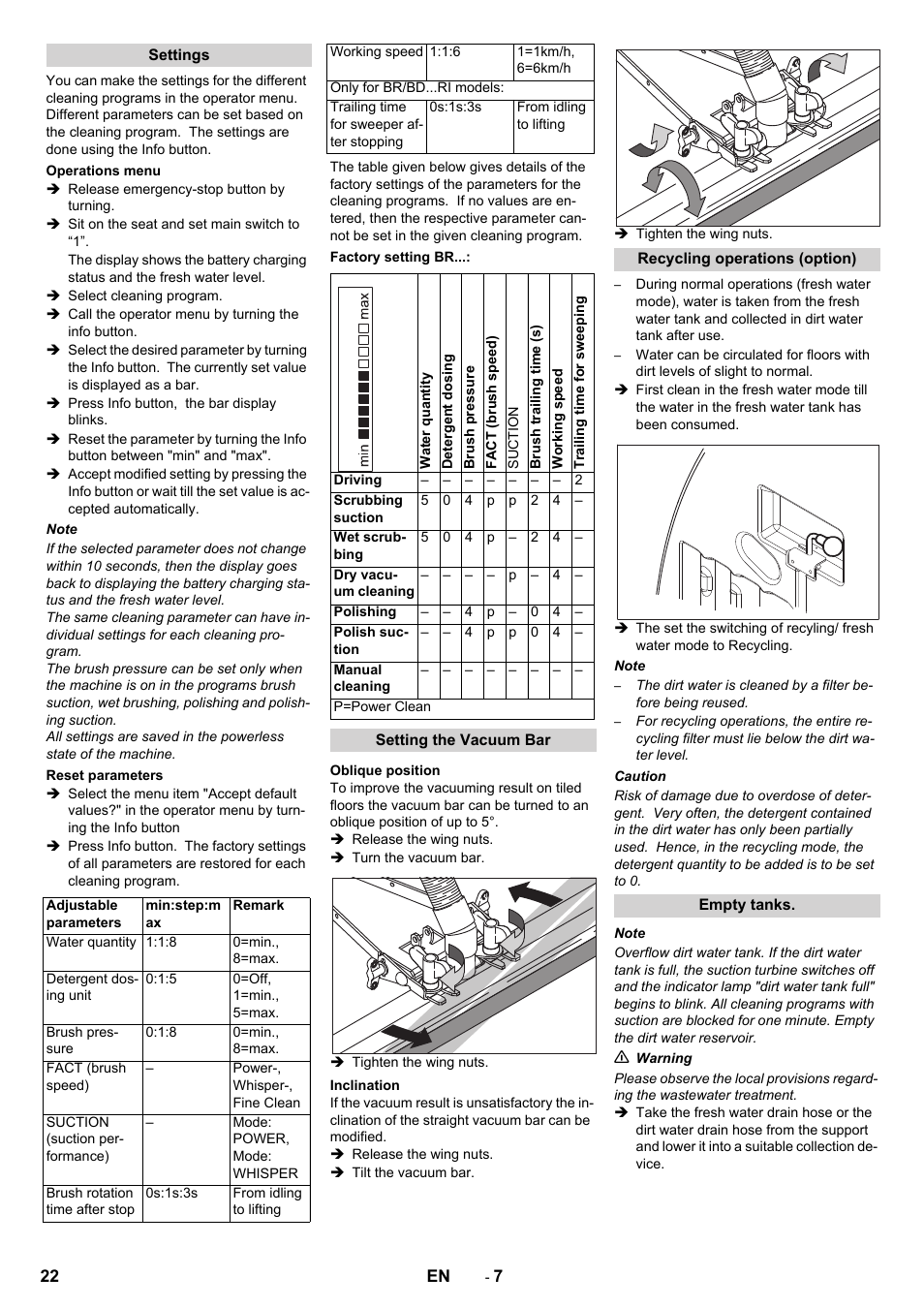 Karcher BD 100-250 R I Bp User Manual | Page 22 / 370