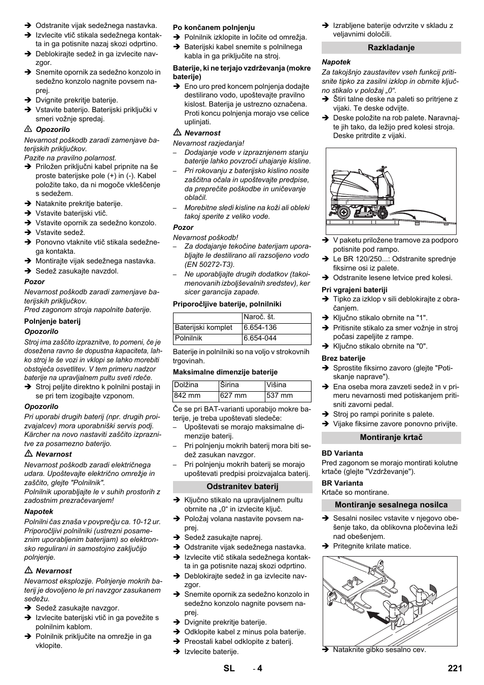 Karcher BD 100-250 R I Bp User Manual | Page 221 / 370