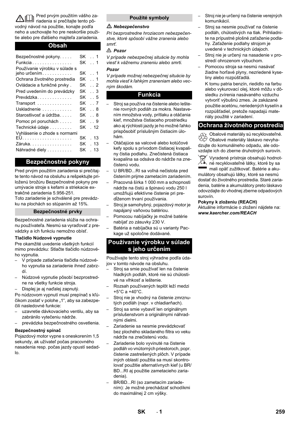 Karcher BD 100-250 R I Bp User Manual | Page 259 / 370