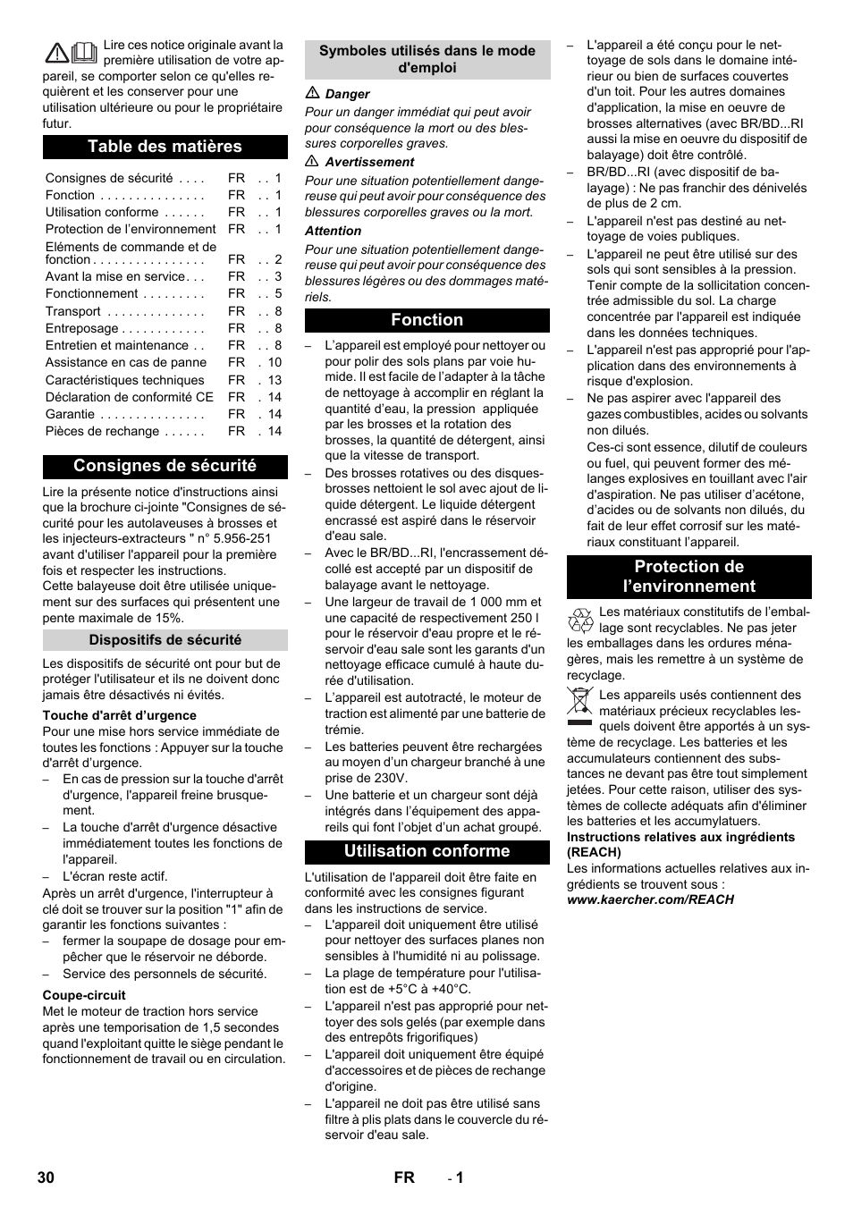 Karcher BD 100-250 R I Bp User Manual | Page 30 / 370