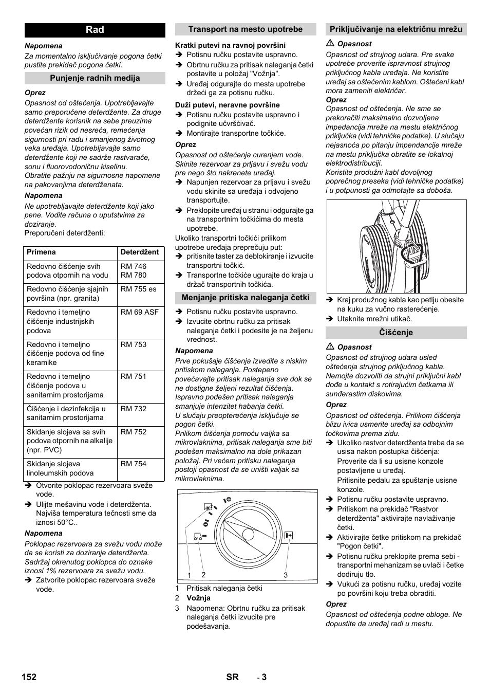 Karcher BR 40-10 C Adv + MF User Manual | Page 152 / 196