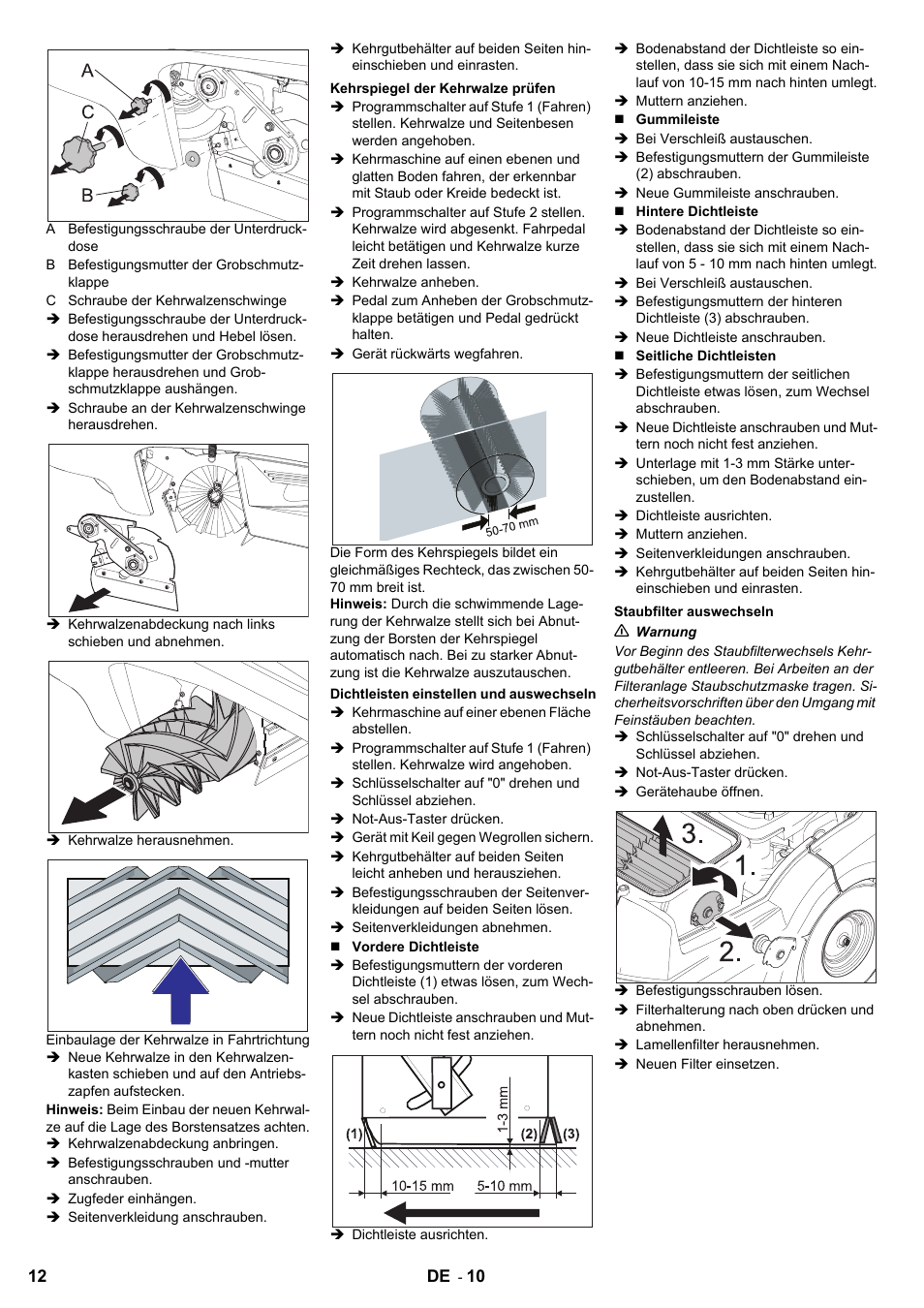 Karcher KM 90-60 R Bp User Manual | Page 12 / 408