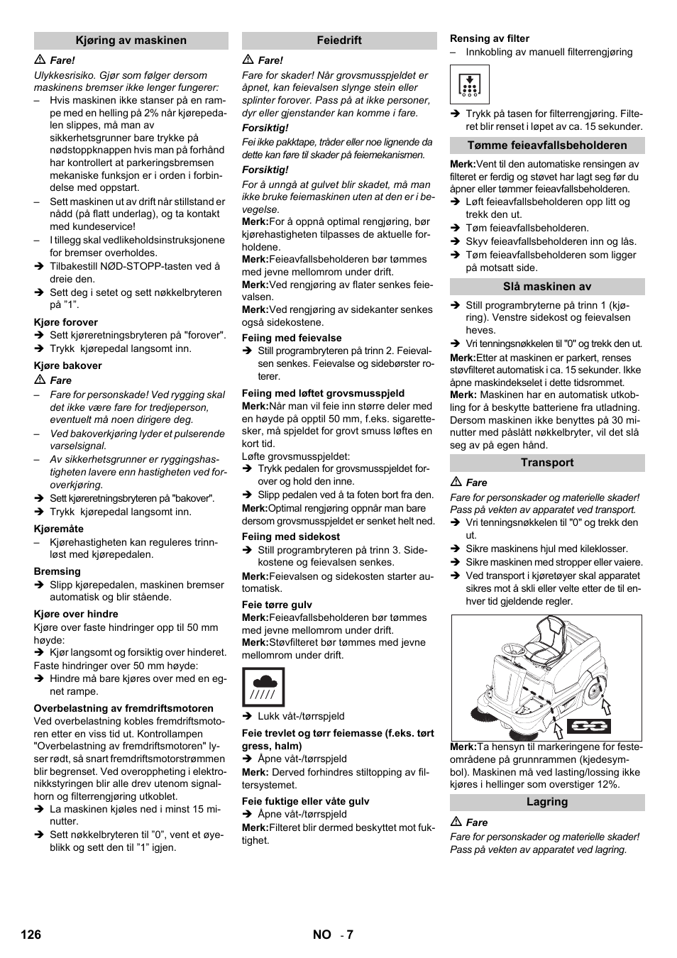 Karcher KM 90-60 R Bp User Manual | Page 126 / 408