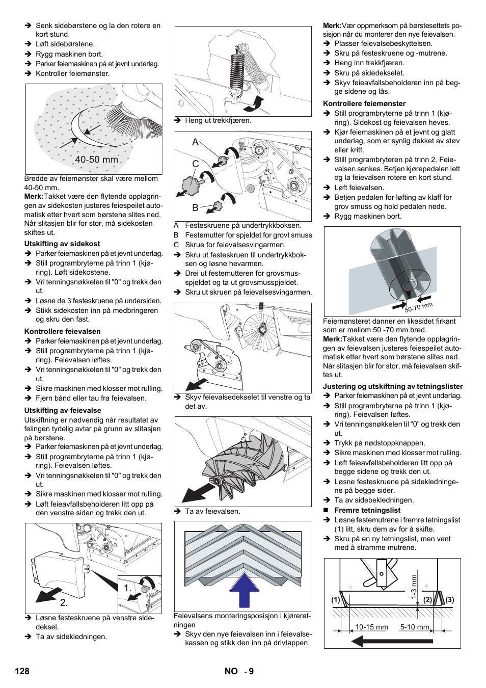 Karcher KM 90-60 R Bp User Manual | Page 128 / 408