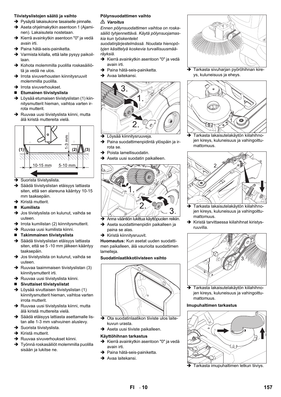 Karcher KM 90-60 R Bp User Manual | Page 157 / 408