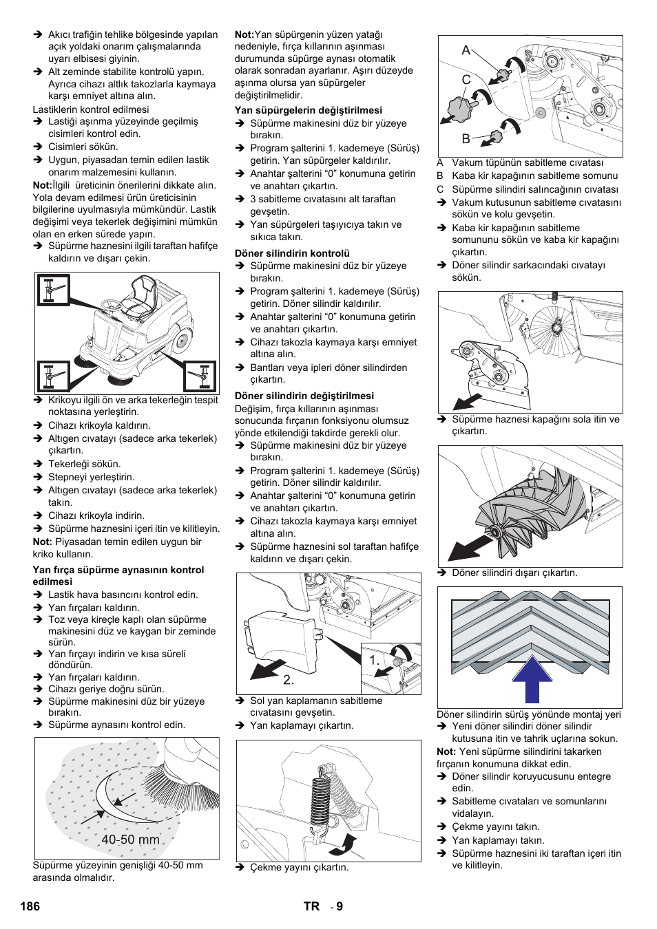 Karcher KM 90-60 R Bp User Manual | Page 186 / 408