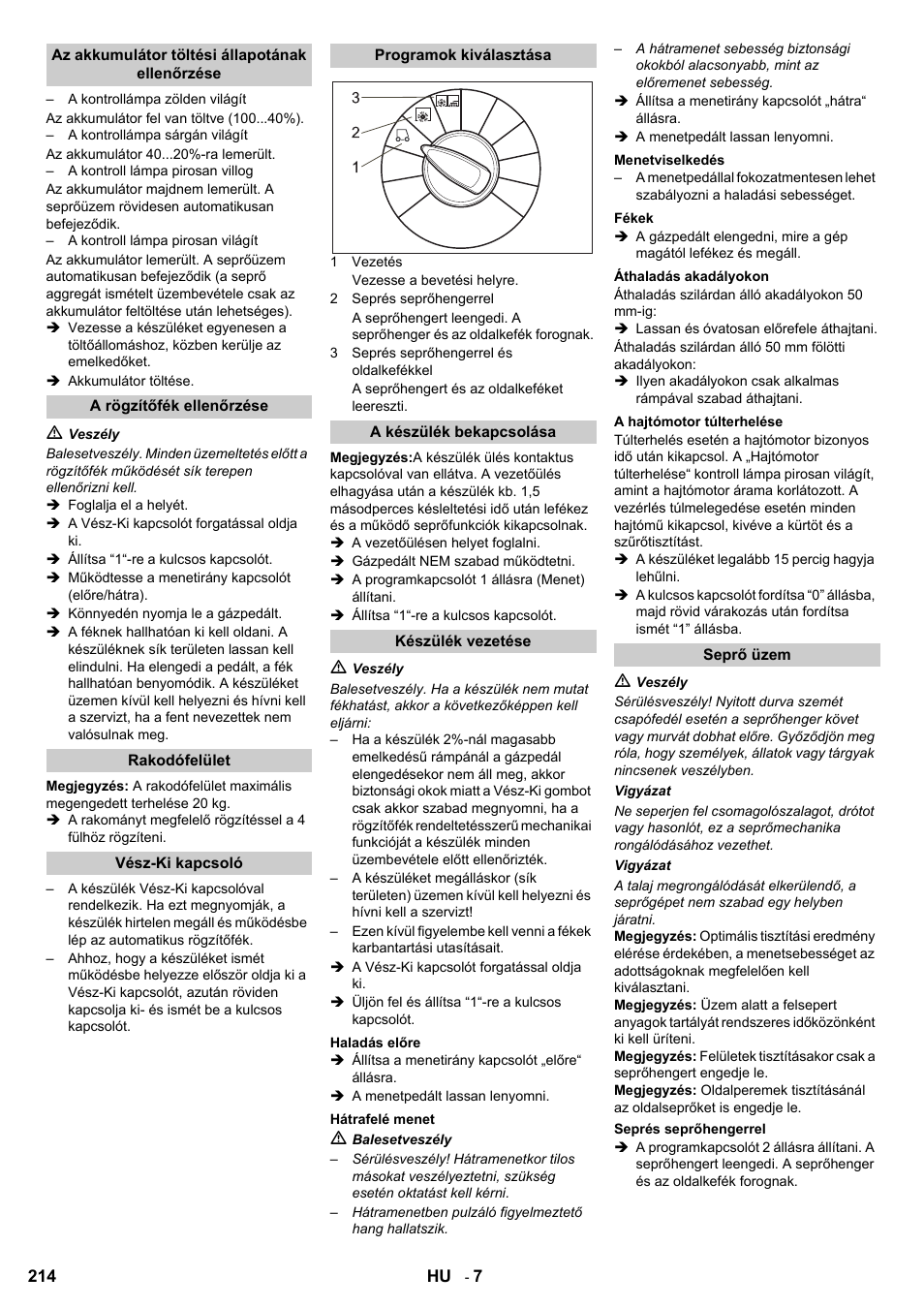 Karcher KM 90-60 R Bp User Manual | Page 214 / 408