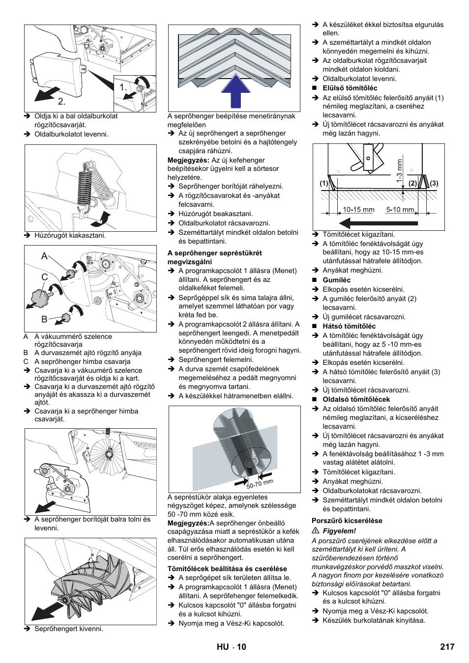 Karcher KM 90-60 R Bp User Manual | Page 217 / 408