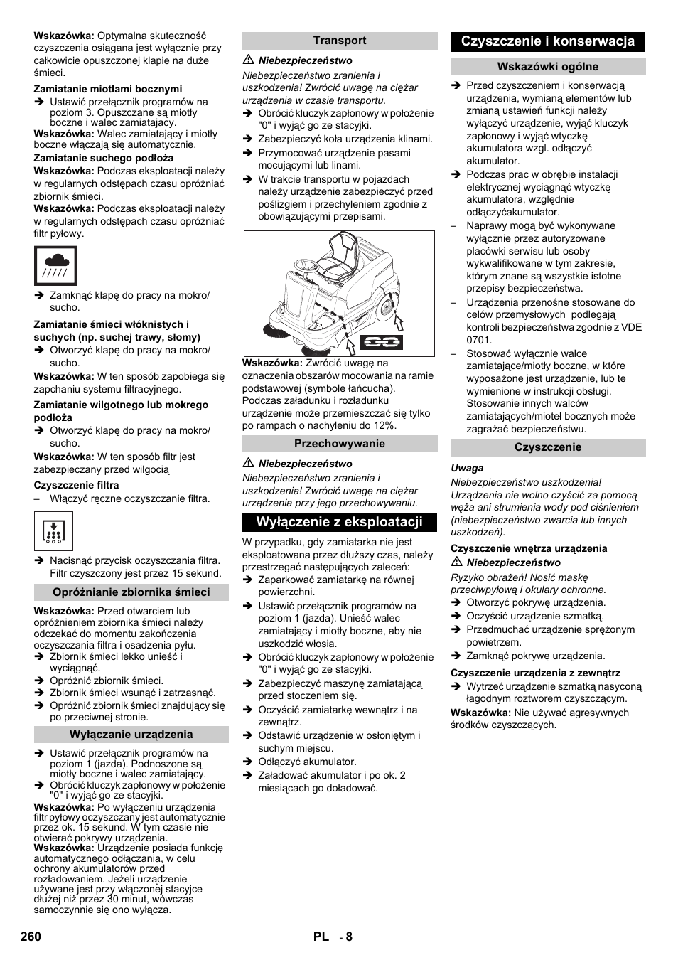 Karcher KM 90-60 R Bp User Manual | Page 260 / 408