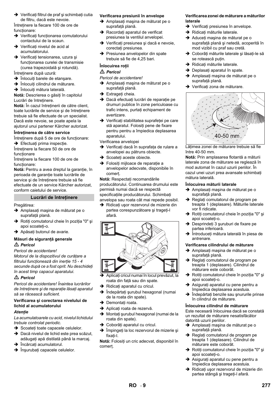 Karcher KM 90-60 R Bp User Manual | Page 277 / 408