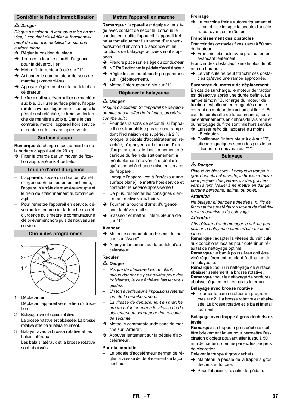 Karcher KM 90-60 R Bp User Manual | Page 37 / 408