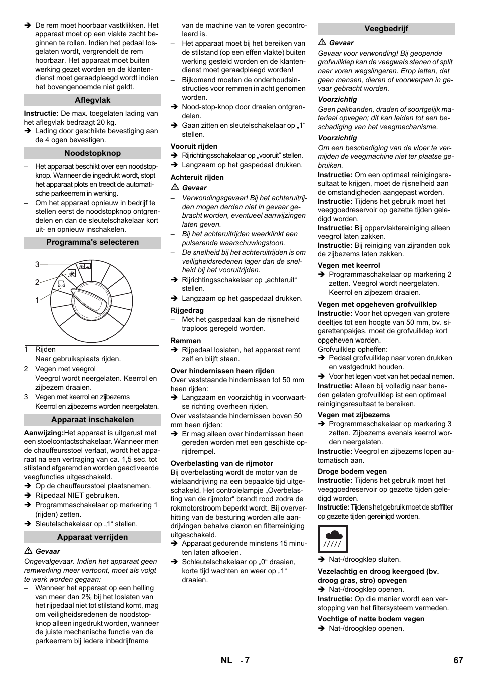 Karcher KM 90-60 R Bp User Manual | Page 67 / 408