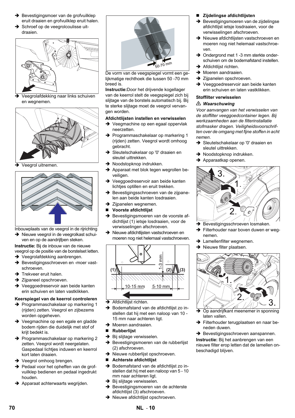 Karcher KM 90-60 R Bp User Manual | Page 70 / 408