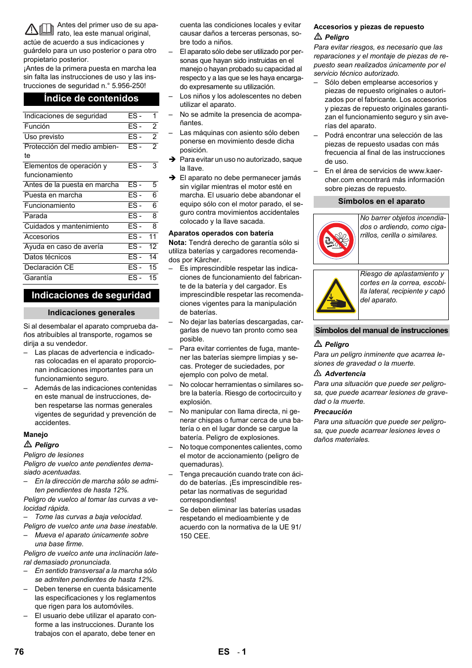 Karcher KM 90-60 R Bp User Manual | Page 76 / 408