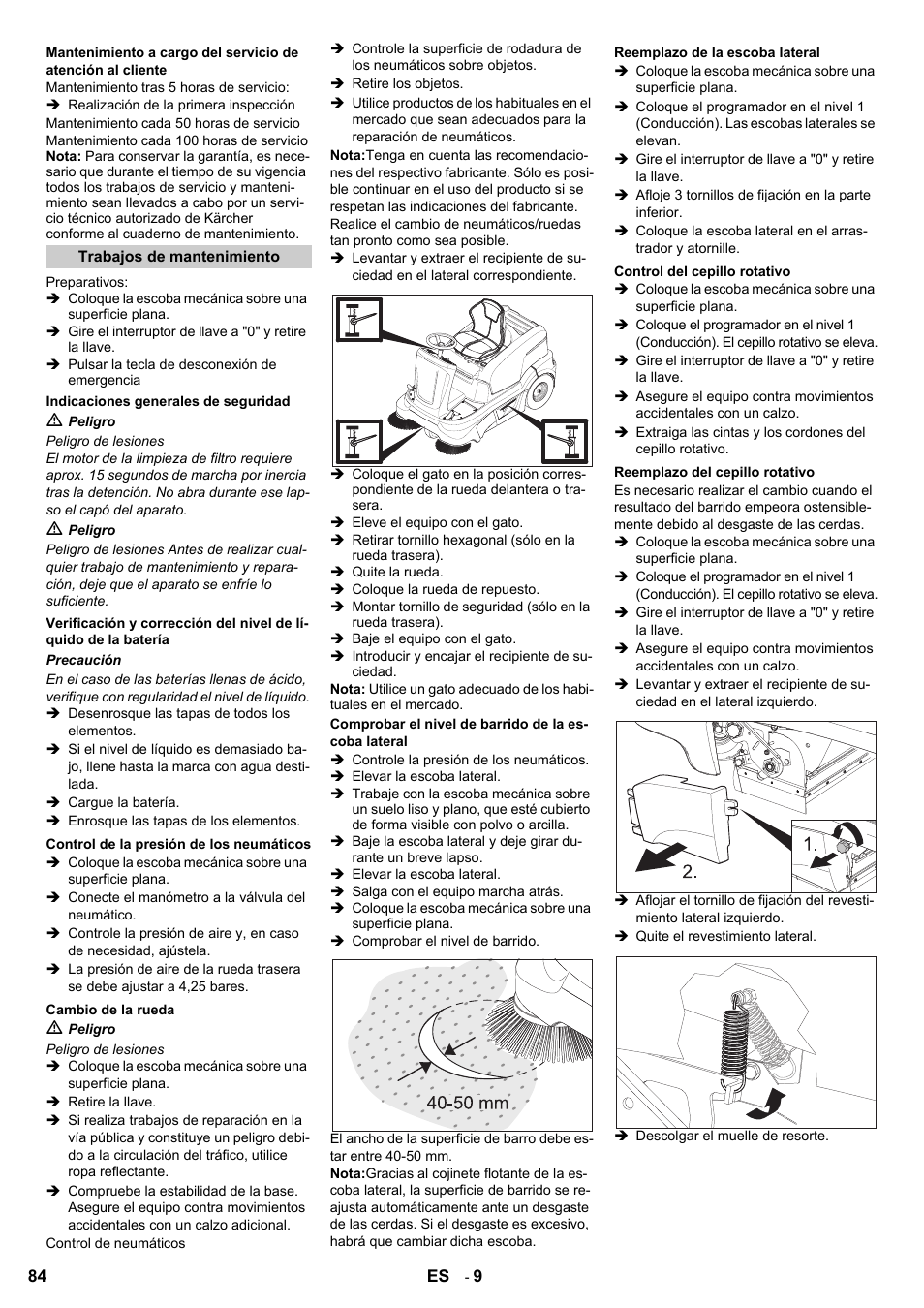 Karcher KM 90-60 R Bp User Manual | Page 84 / 408