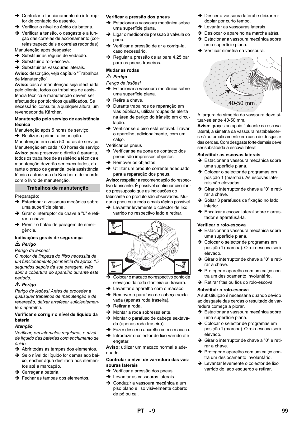 Karcher KM 90-60 R Bp User Manual | Page 99 / 408