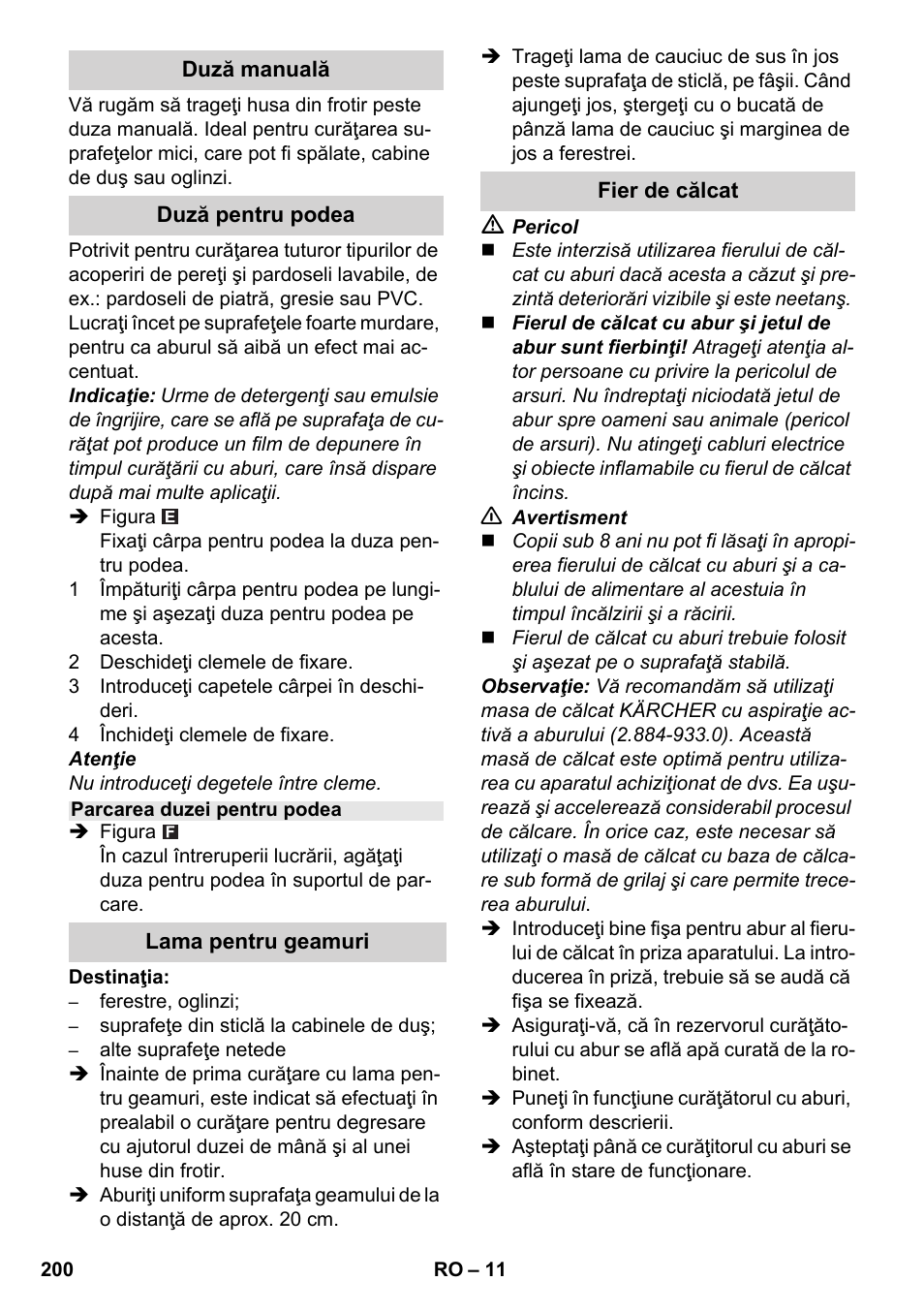 Karcher SC 4-100 C User Manual | Page 200 / 314