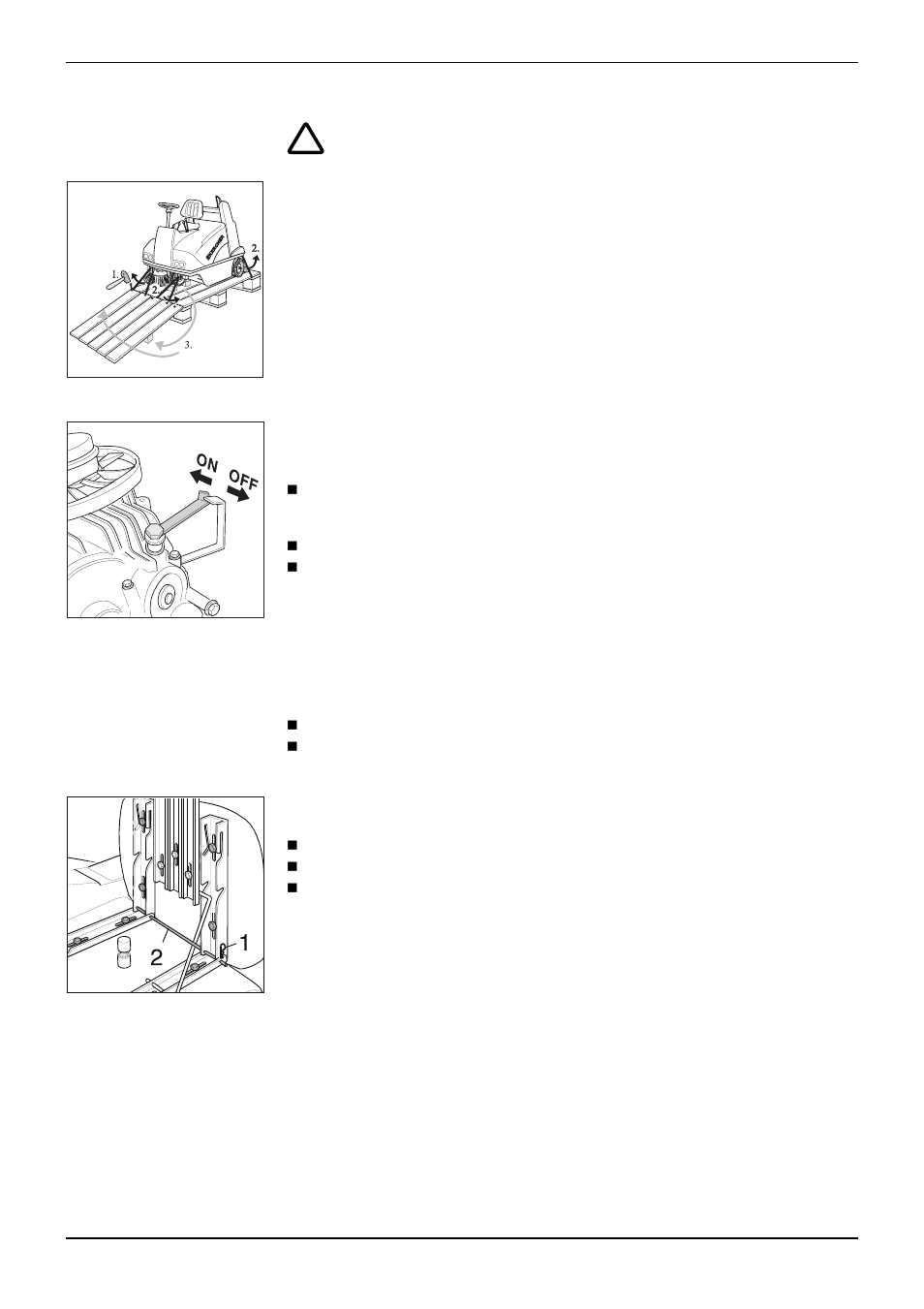 Før førstegangsbruk | Karcher KMR 1250 Lpg User Manual | Page 75 / 160