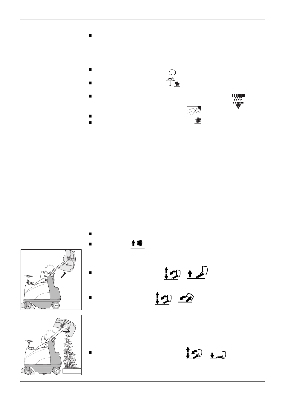 Filterrengjøring, Tømming av smussbeholder | Karcher KMR 1250 Lpg User Manual | Page 79 / 160